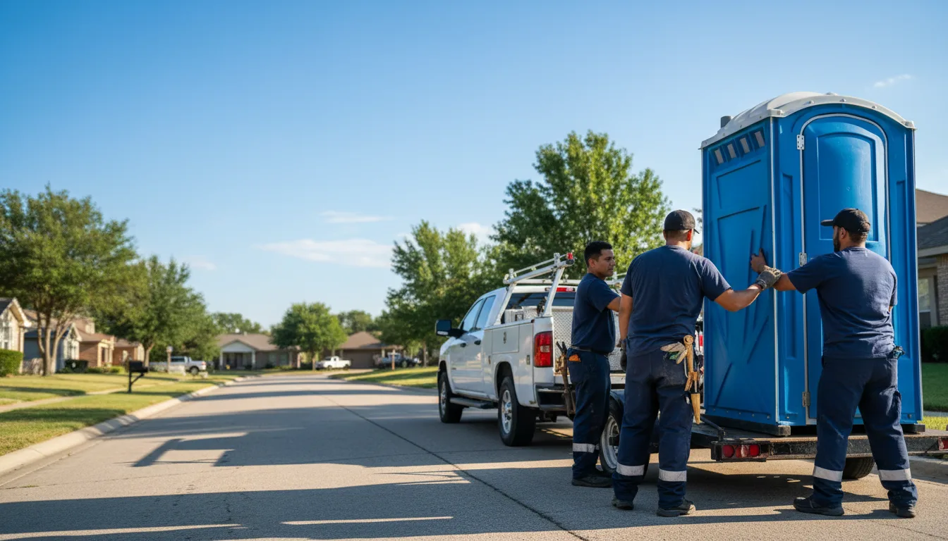 Portable Toilet Rental in Valmora, NM near me